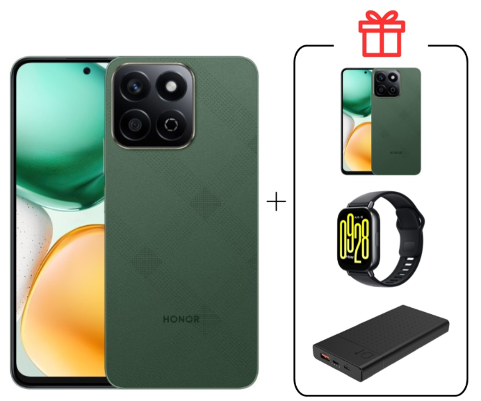 Смартфон Honor X7c 6/128Gb Forest Green + подарок купить,180990