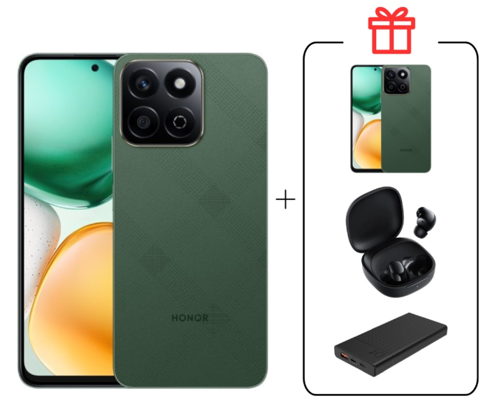 Смартфон Honor X7c 6/128Gb Forest Green + подарок купить,180990