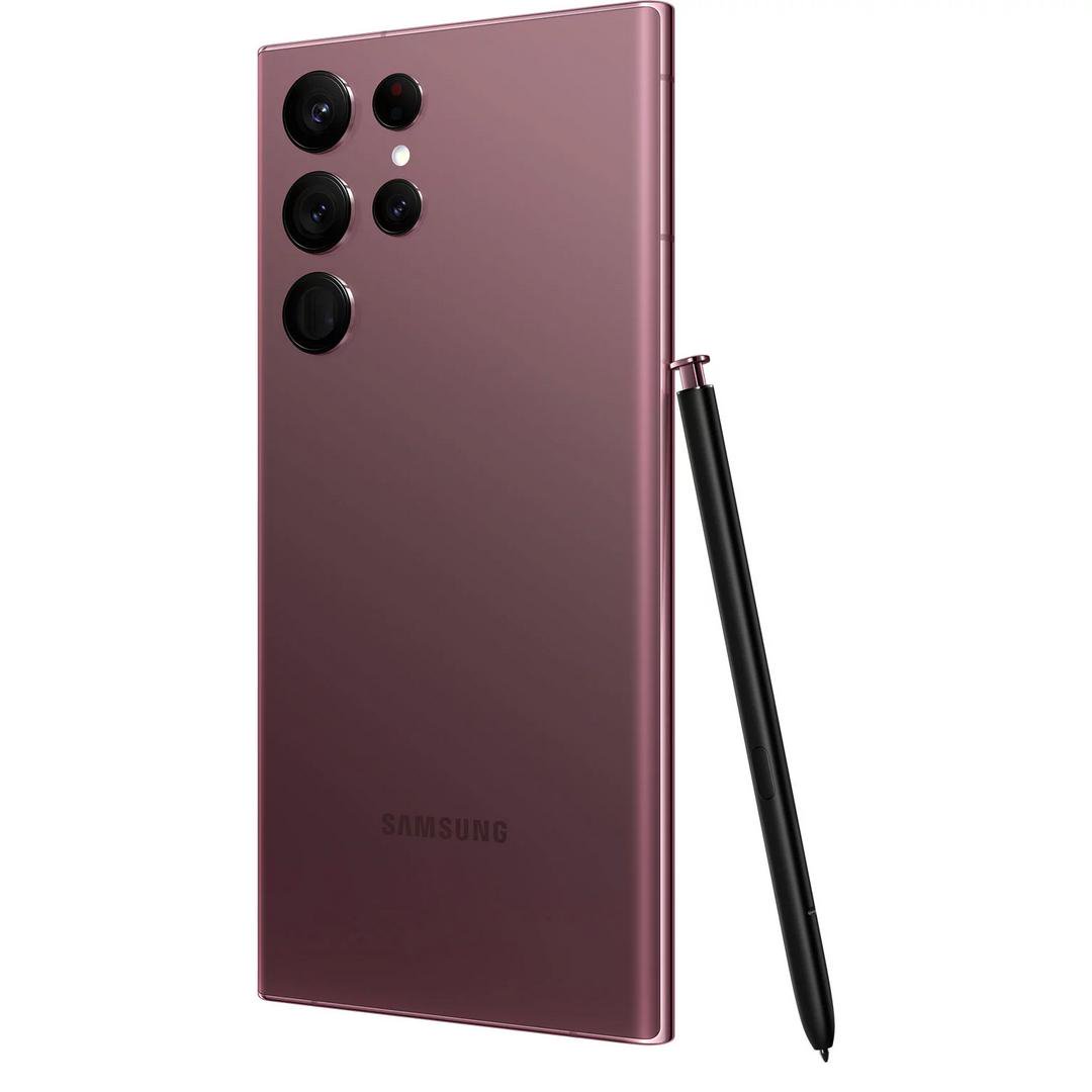 Смартфон Samsung Galaxy S22 Ultra 12/512GB Burgundy купить,NaN