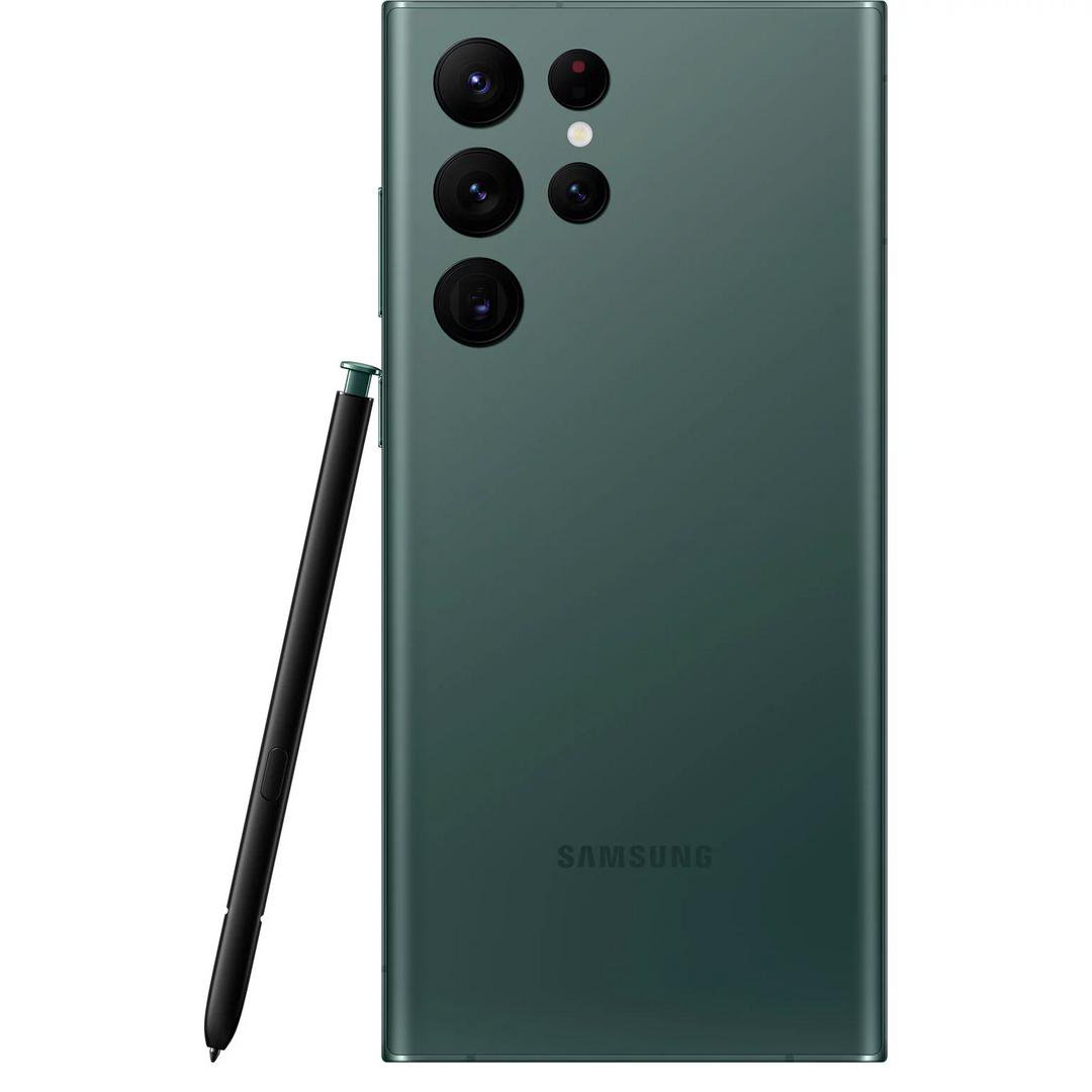 Смартфон Samsung Galaxy S22 Ultra 12/256GB Green купить,NaN