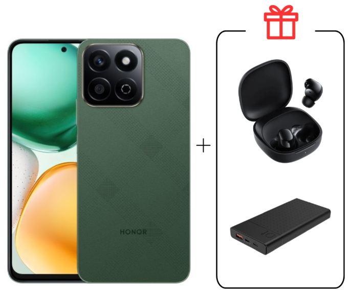 Смартфон Honor X7c 6/128Gb Forest Green + подарок купить,96990