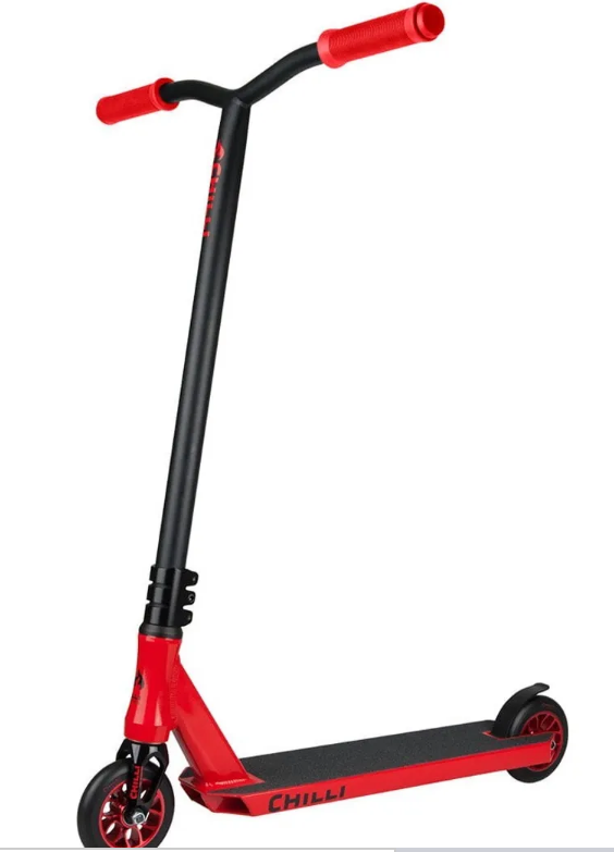Самокат трюковый Chilli  Reaper Fire 112-2 красный купить,NaN