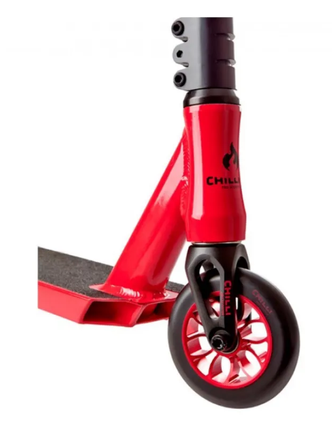 Самокат трюковый Chilli  Reaper Fire 112-2 красный купить,NaN