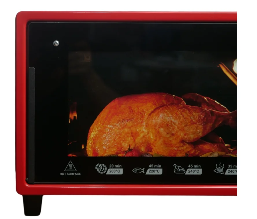 Электропечь Magna MF3215-04RD/8 красная - ForteMarket Электропечь Magna MF3215-04RD/8 красная купить,0