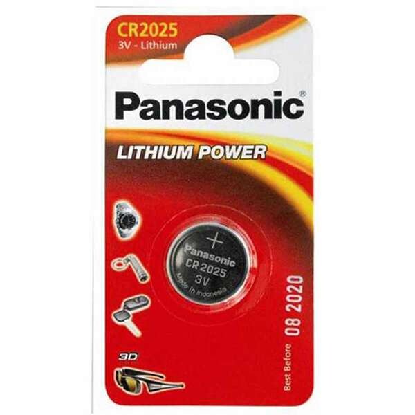 Батарейка Panasonic CR-2025/1B 3Vx1