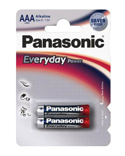Батарейки Panasonic Every Day Power AAA/2B 1.5Vx2 купить,NaN
