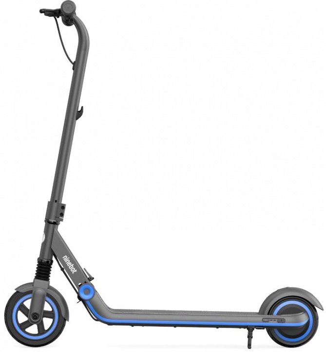 Электросамокат детский Ninebot eKickScooter Zing E10 серый купить,NaN
