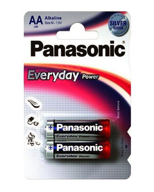 Батарейки Panasonic Every Day Power AA/2B 1.5Vx2 купить,NaN