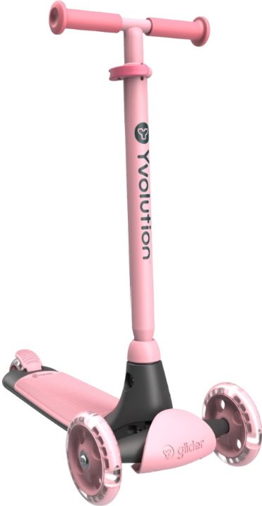 Самокат Yvolution Glider Kiwi Y101260 розовый