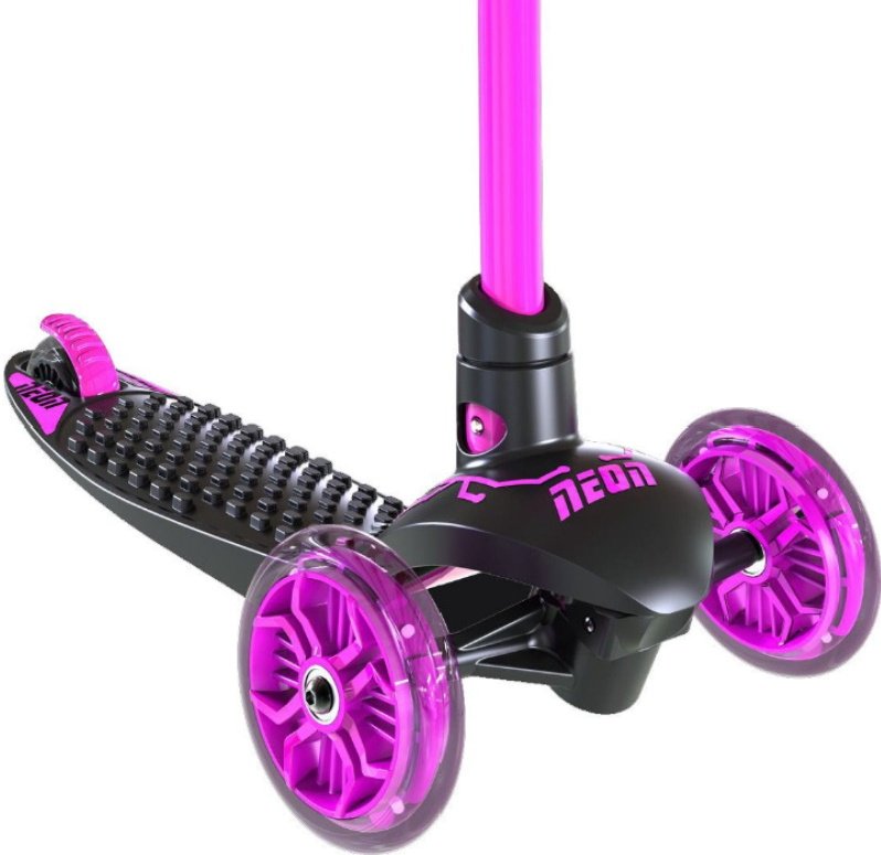 Самокат Neon Glider N100966 розовый - ForteMarket Самокат Neon Glider N100966 розовый купить,0