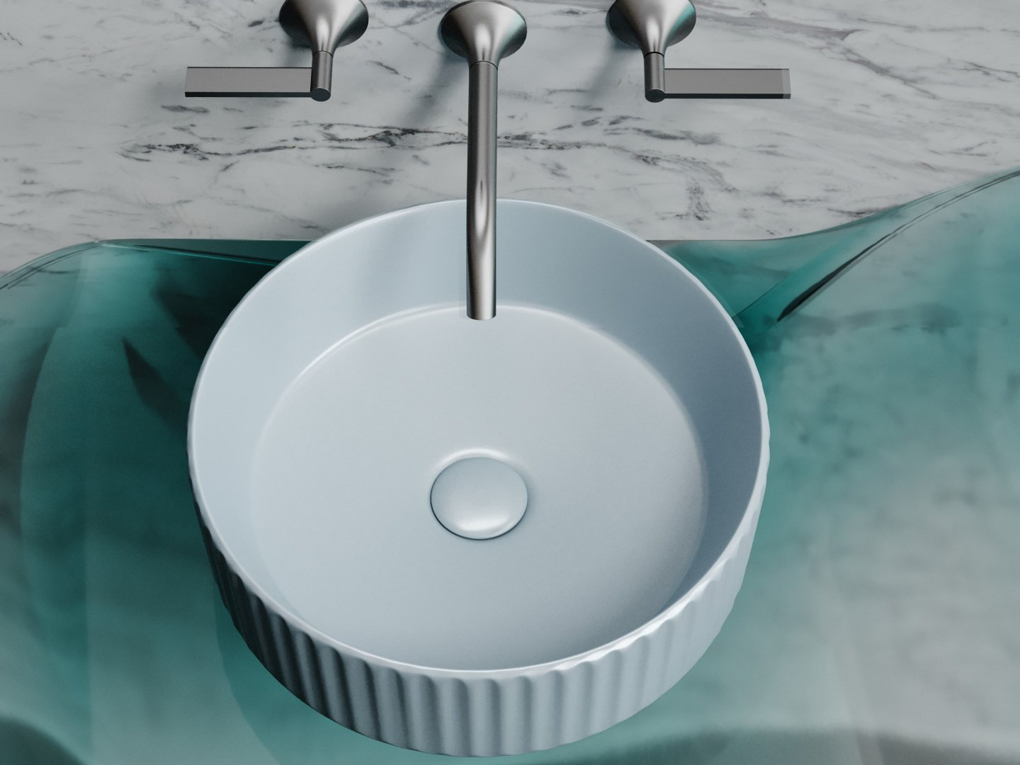 Раковина Ceramicanova Element накладная круглая 36, санфарфор купить,294221