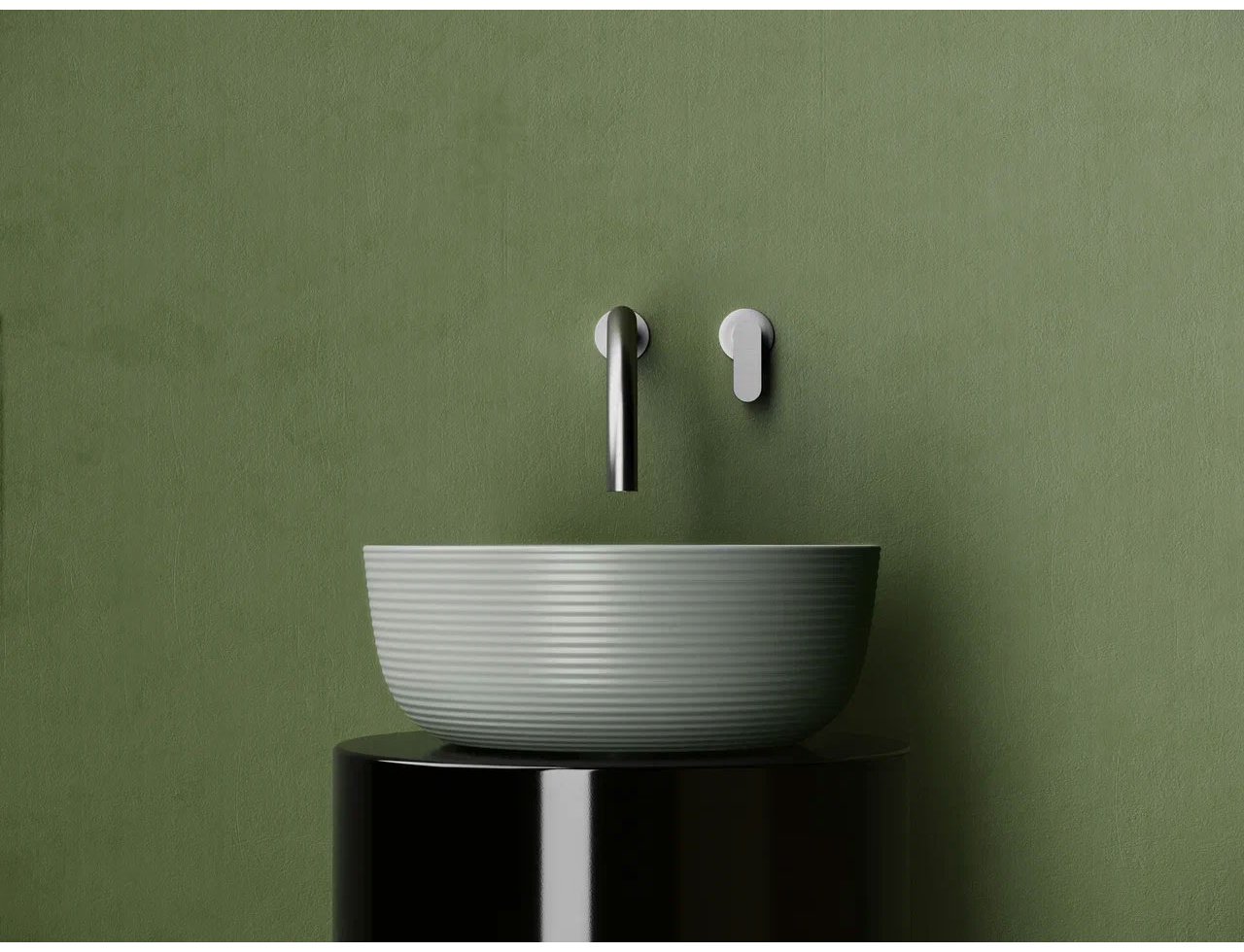 Раковина Ceramicanova CN6073MH накладная круглая 35.6, фаянс