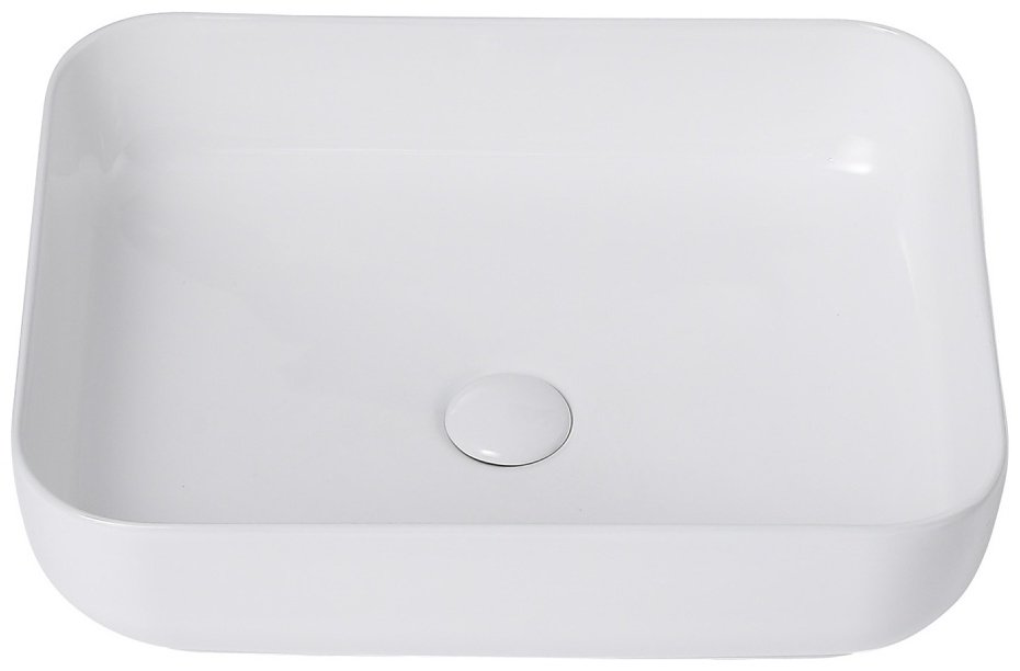 Раковина накладная 50 см Abber Rechteck AC2202