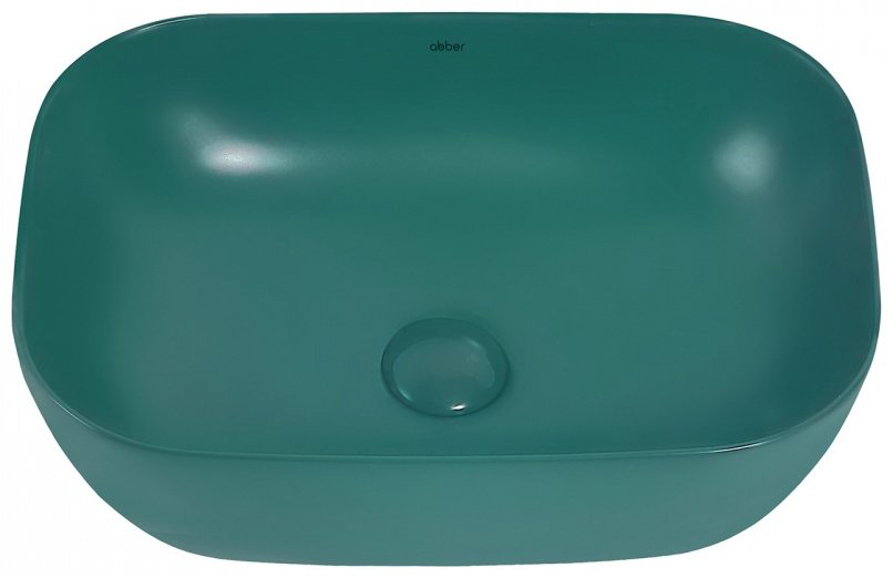 Раковина накладная 46 см Abber Rechteck AC2200MBG купить,106800