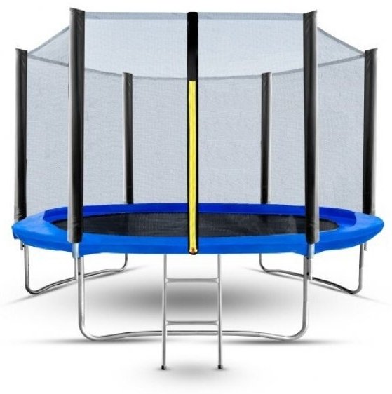 Каркасный батут Garden Trampoline синий
