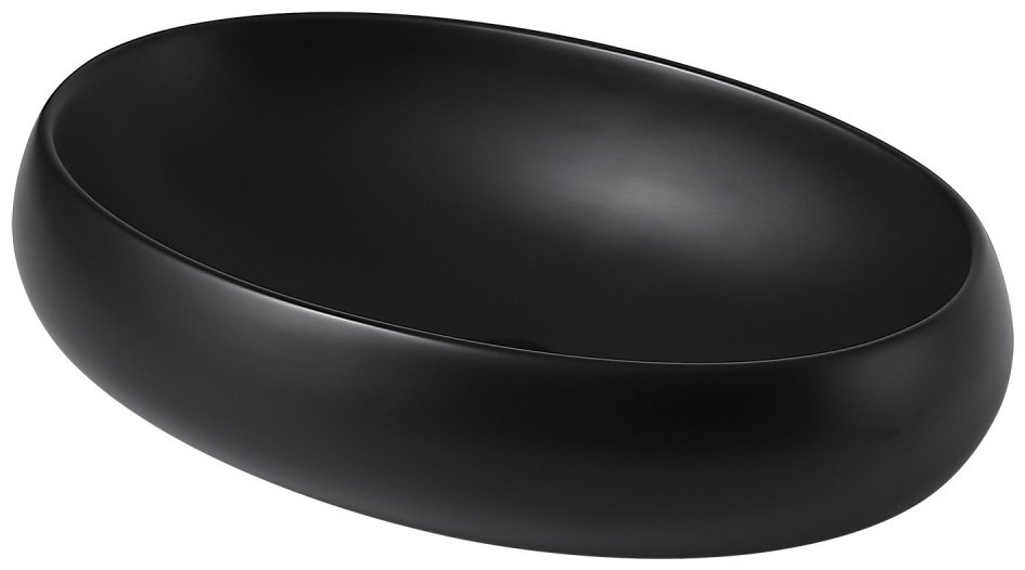 Раковина накладная 60 см Abber Bequem AC2102MB