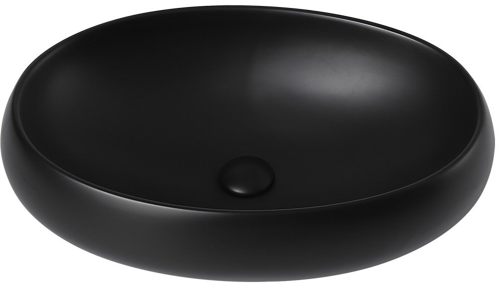Раковина накладная 60 см Abber Bequem AC2102MB