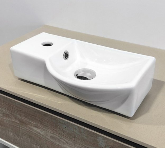 Раковина Comforty 7947AR подвесная нестандартная 40, санфарфор купить,48854