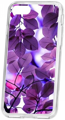 Чехол КRUЧЕ Purple leaves для iPhone 7 купить,NaN