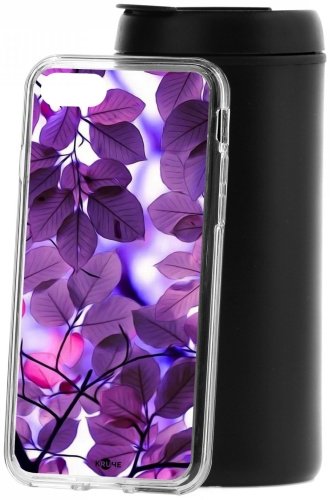 Чехол КRUЧЕ Purple leaves для iPhone 7 купить,NaN
