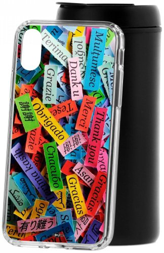 Чехол КRUЧЕ Thank you для iPhone X/XS купить,NaN
