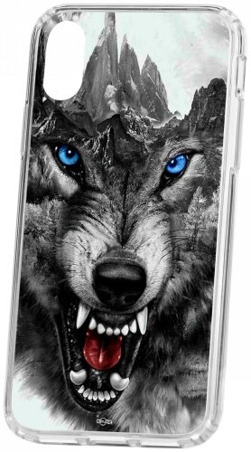 Чехол КRUЧЕ Волк для iPhone X/XS купить,NaN