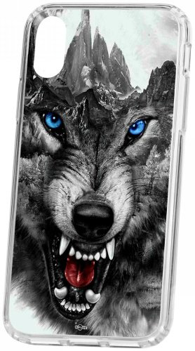 Чехол КRUЧЕ Волк для iPhone X/XS купить,NaN