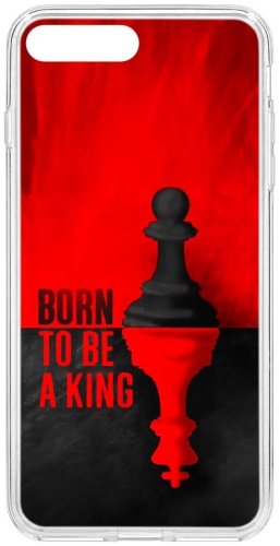 Чехол КRUЧЕ Born to be a King для Apple iPhone 7 Plus/8 Plus купить,NaN