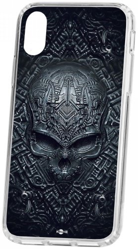 Чехол КRUЧЕ Череп техно для Apple iPhone X/XS купить,NaN
