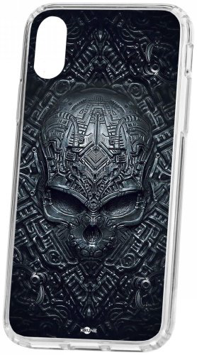 Чехол КRUЧЕ Череп техно для Apple iPhone X/XS купить,NaN
