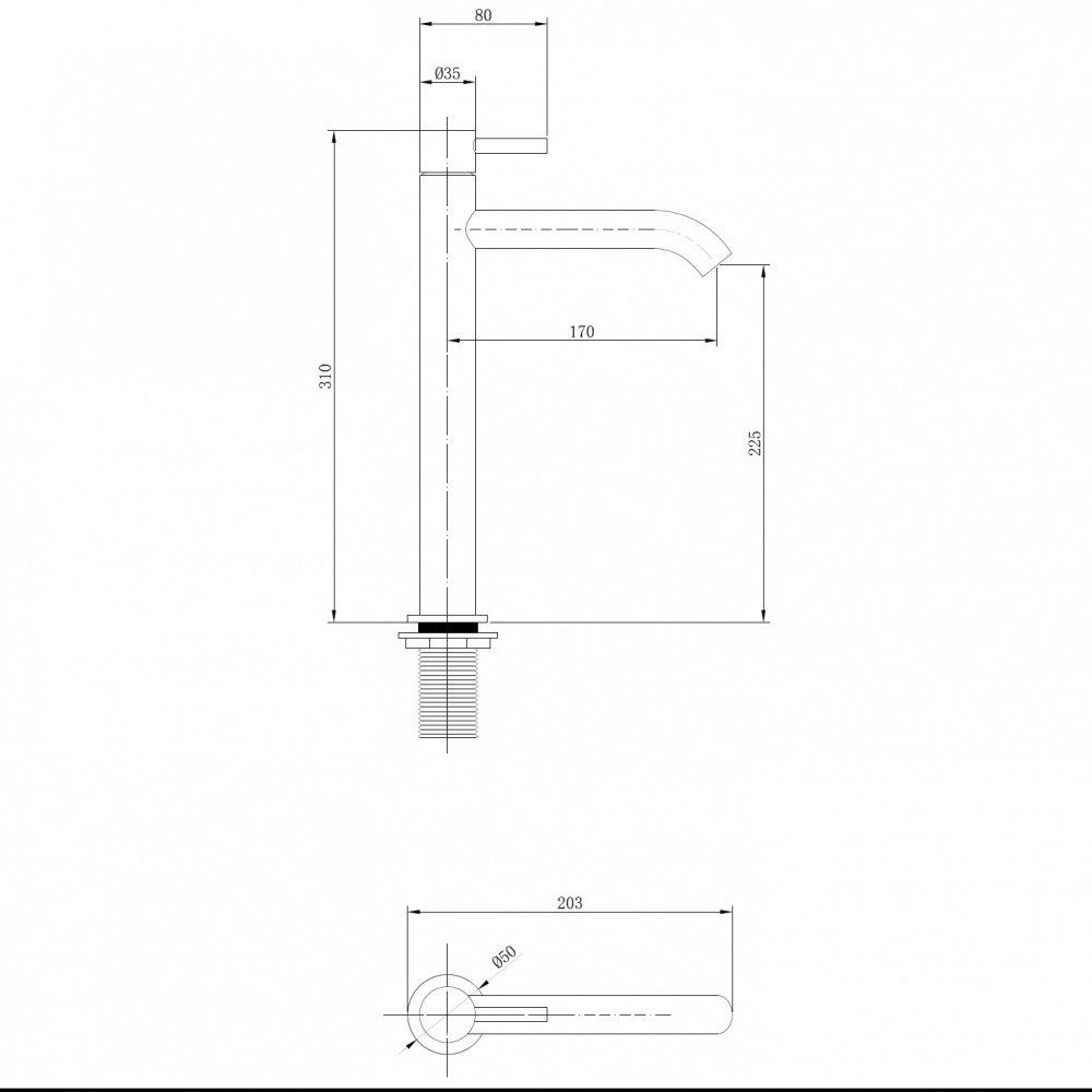 Раковина Abber AC2106 накладная круглая 32х32 мм, фаянс купить,121489