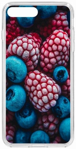 Чехол КRUЧЕ Fresh berries для iPhone 7 Plus/8 Plus рисунок купить,NaN