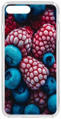Чехол КRUЧЕ Fresh berries для iPhone 7 Plus/8 Plus рисунок купить,NaN