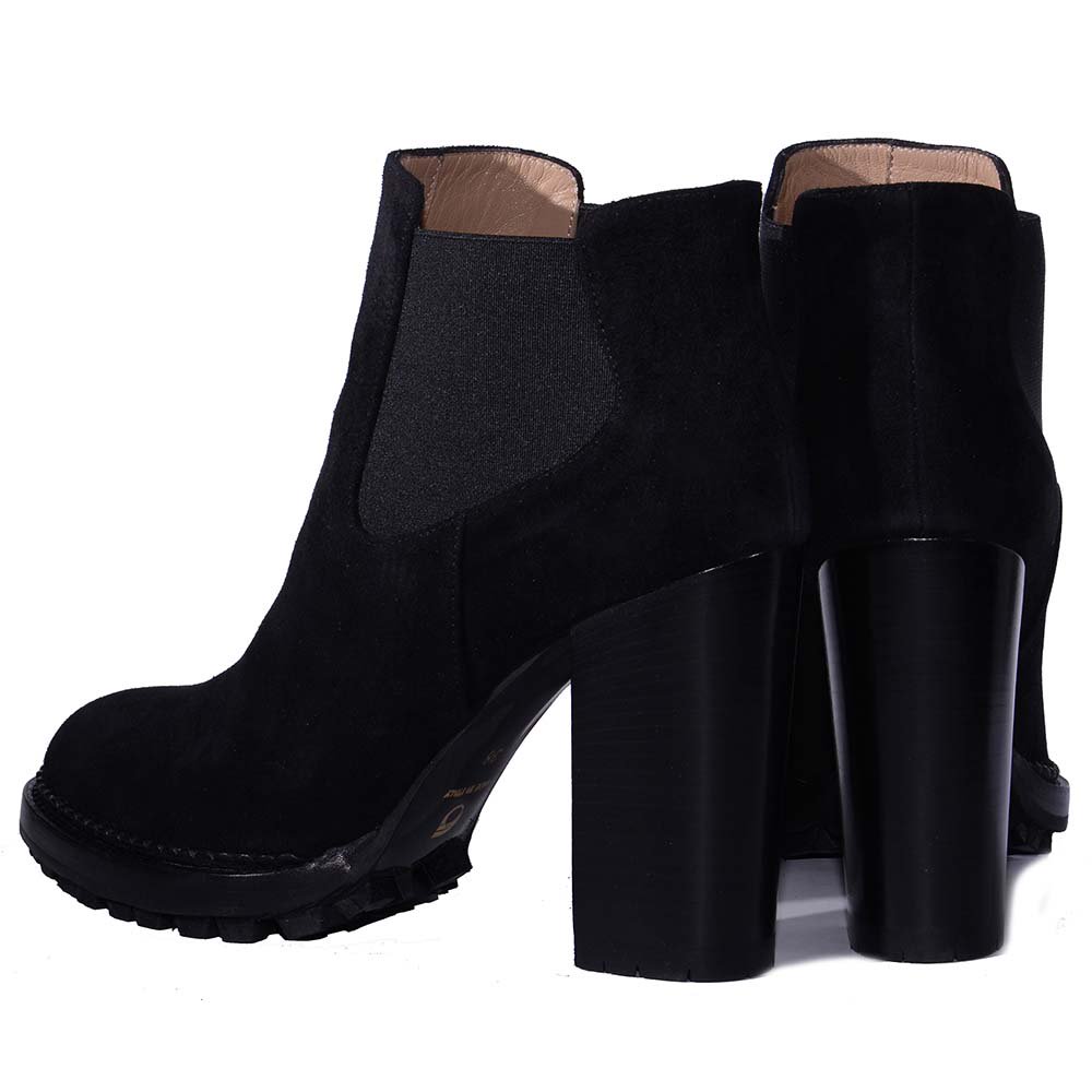Ботильоны GIORGIO FABIANI CAMOSCIO NERO 38.5 купить,0