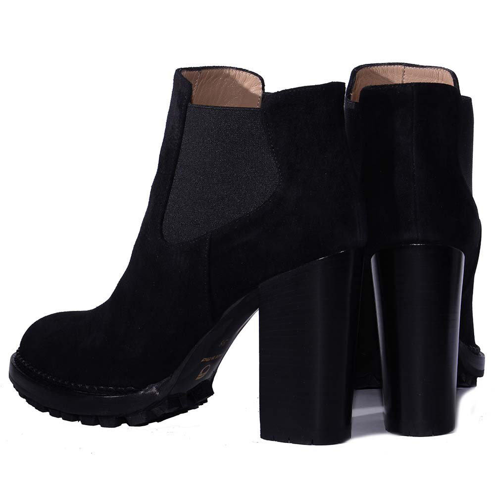 Ботильоны GIORGIO FABIANI CAMOSCIO NERO 38.5 купить,96000