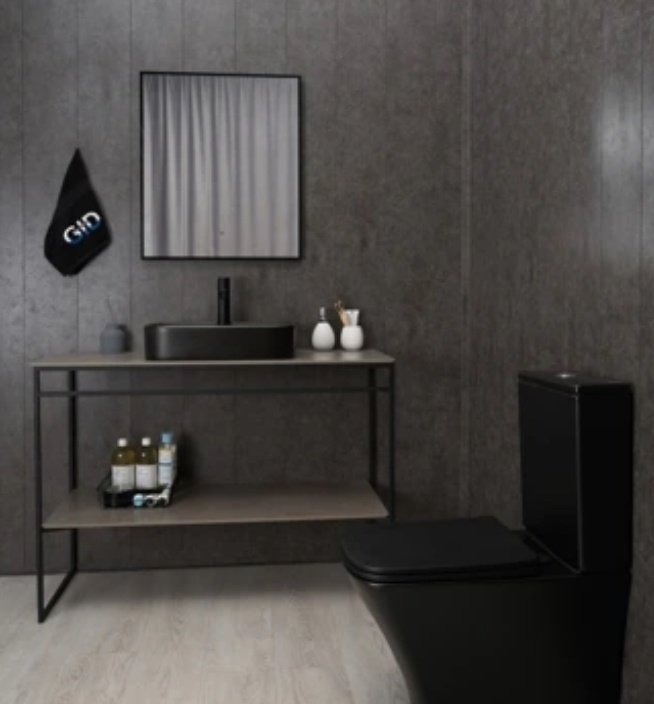 Раковина GID-ceramic Bm9550 накладная прямоугольная 50, керамика