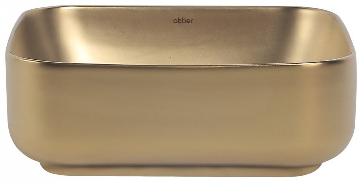Раковина Abber Rechteck AC2211MMG накладная квадратная 38.5 см, фаянс купить,NaN