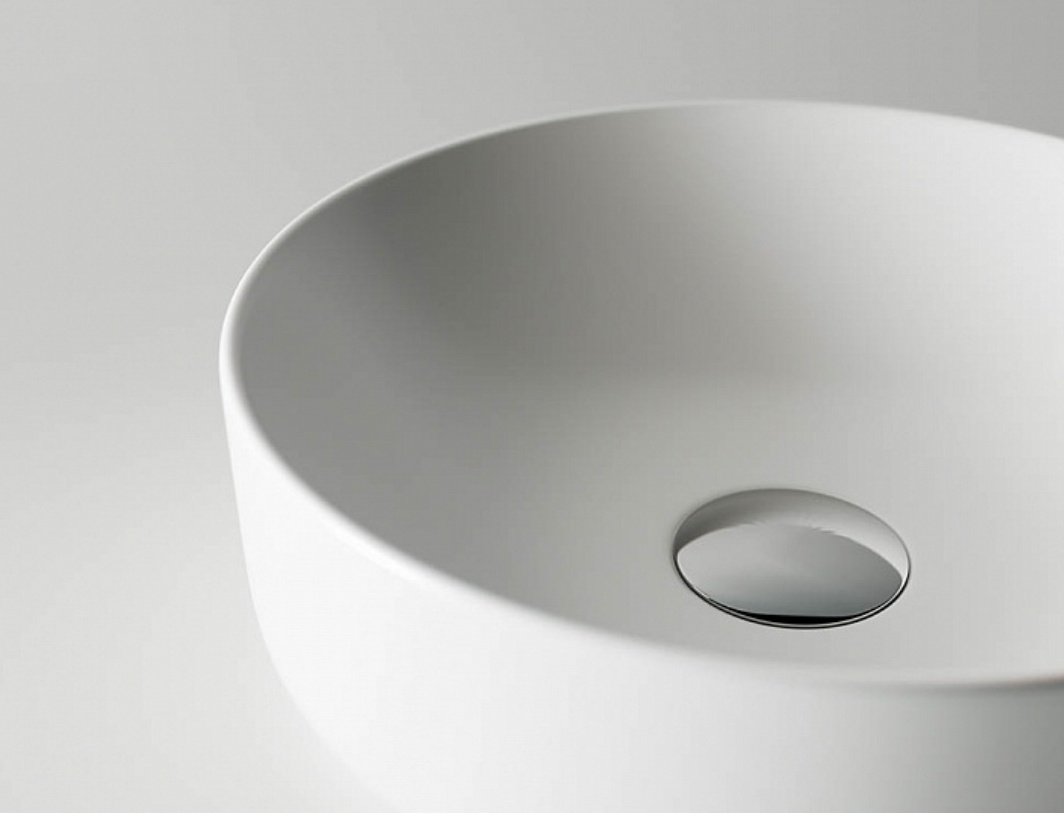 Раковина Ceramicanova Element CN6006 накладная круглая 35, санфарфор