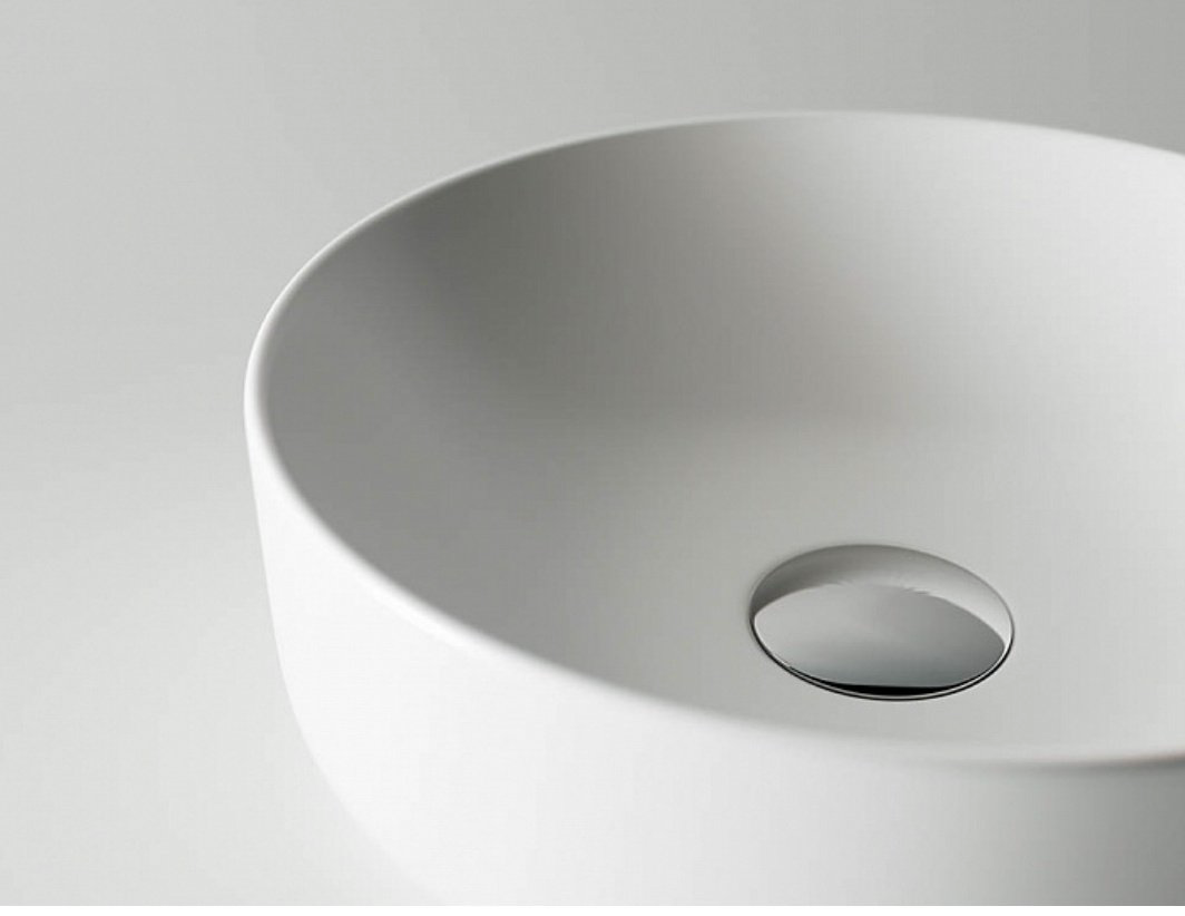 Раковина Ceramicanova Element CN6006 накладная круглая 35, санфарфор купить,168752