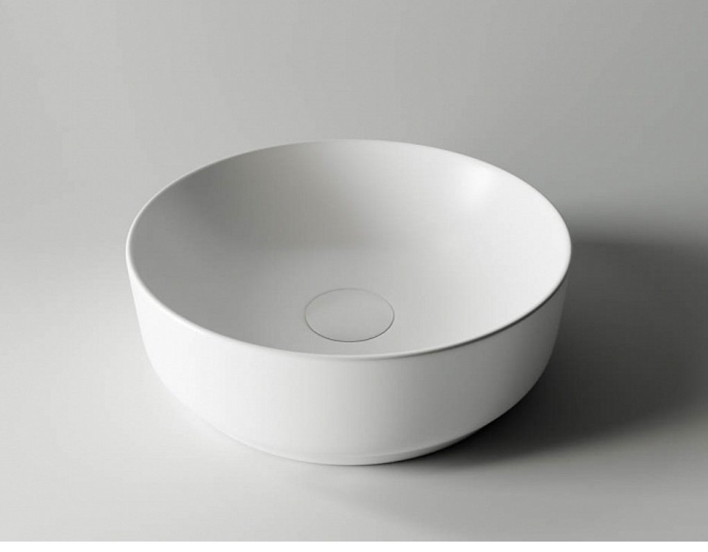 Раковина Ceramicanova Element CN6006 накладная круглая 35, санфарфор