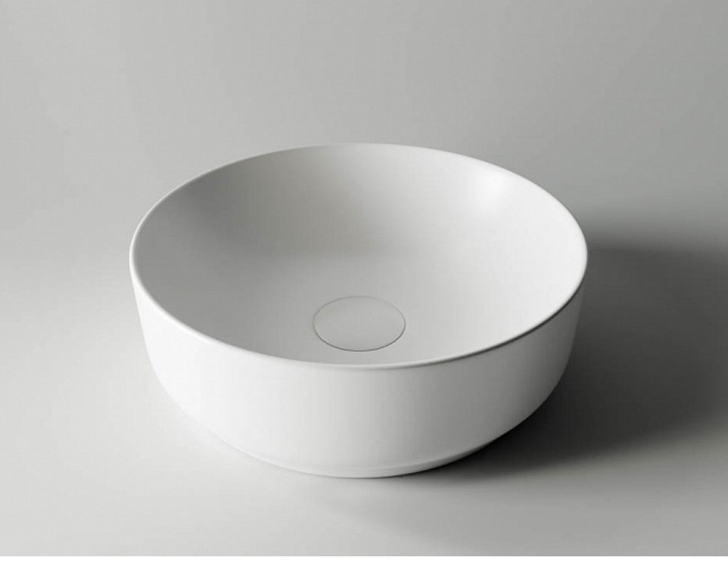 Раковина Ceramicanova Element CN6006 накладная круглая 35, санфарфор купить,168752