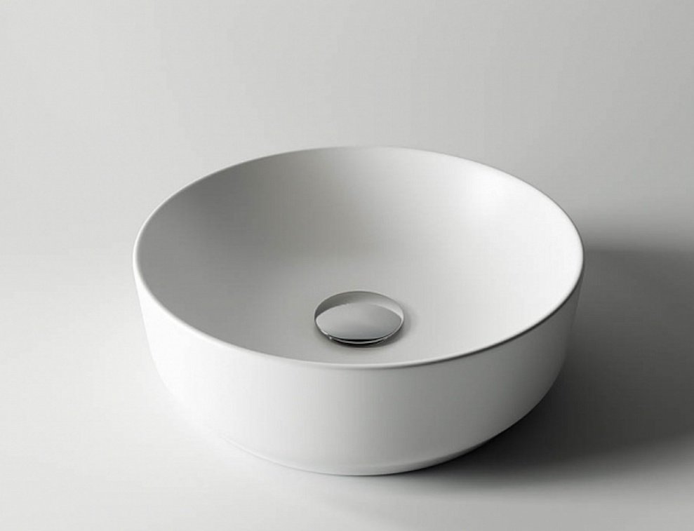Раковина Ceramicanova Element CN6006 накладная круглая 35, санфарфор