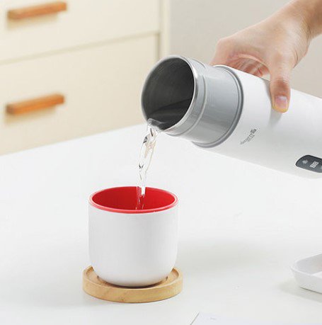 Термос Xiaomi Deerma  DR035S белый купить,NaN