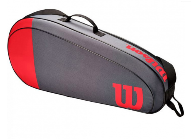 Сумка Wilson Team 3 pack WR8011502001 красно-серая купить,NaN