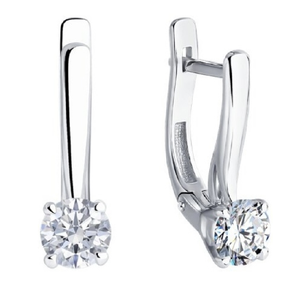 Серьги Diamant 52-220-02383-1 2.79гр купить,NaN