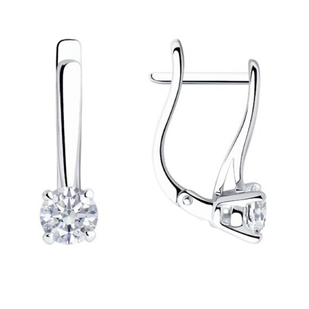Серьги Diamant 52-220-02383-1 2.79гр купить,NaN
