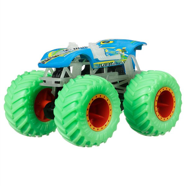 Машинка Hot Wheels Monster Trucks Twin Mill Светящаяся купить,NaN