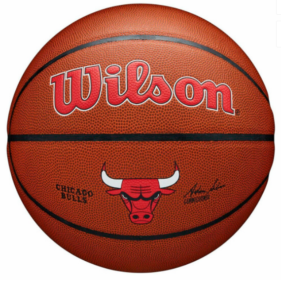 Мяч баскетбольный Wilson NBA Team Alliance Chicago Bulls WTB3100XBCHI коричневый 7 купить,NaN