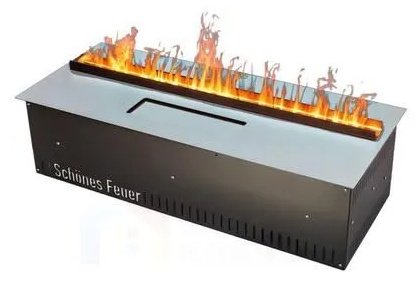 Электрокамин Schones Feuer встроенный 3D FireLine 600 PRO Steel купить,NaN