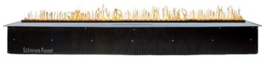 Электрокамин Schones Feuer встроенный 3D FireLine 1500 PRO Steel